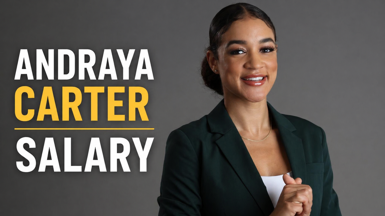 Andraya Carter Salary: A Complete Breakdown of Her Earnings and Career